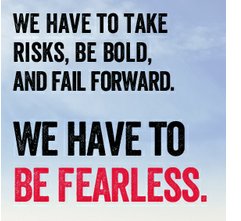 being fearless